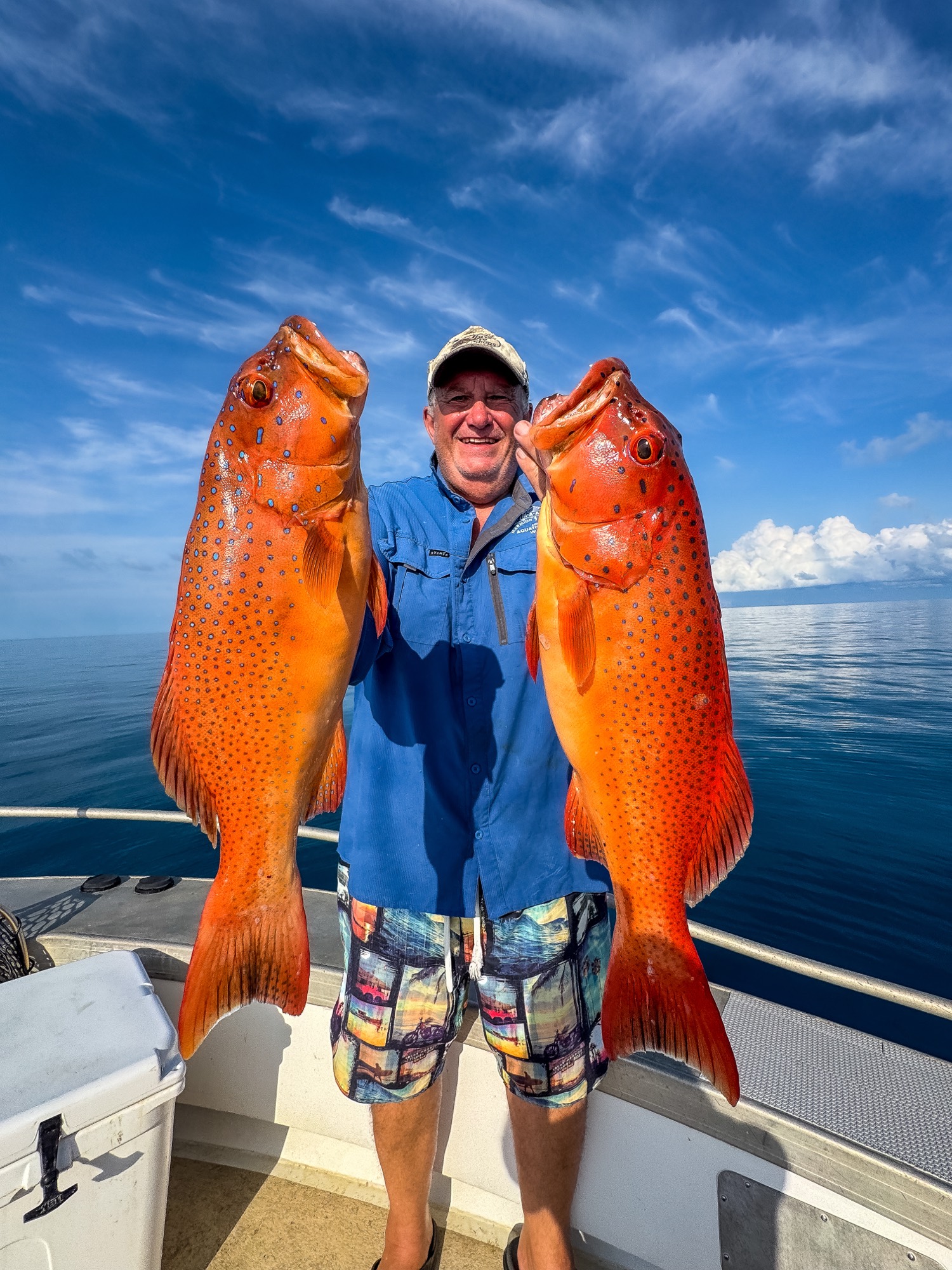 Coral trout, one of the top species caught around Darwin