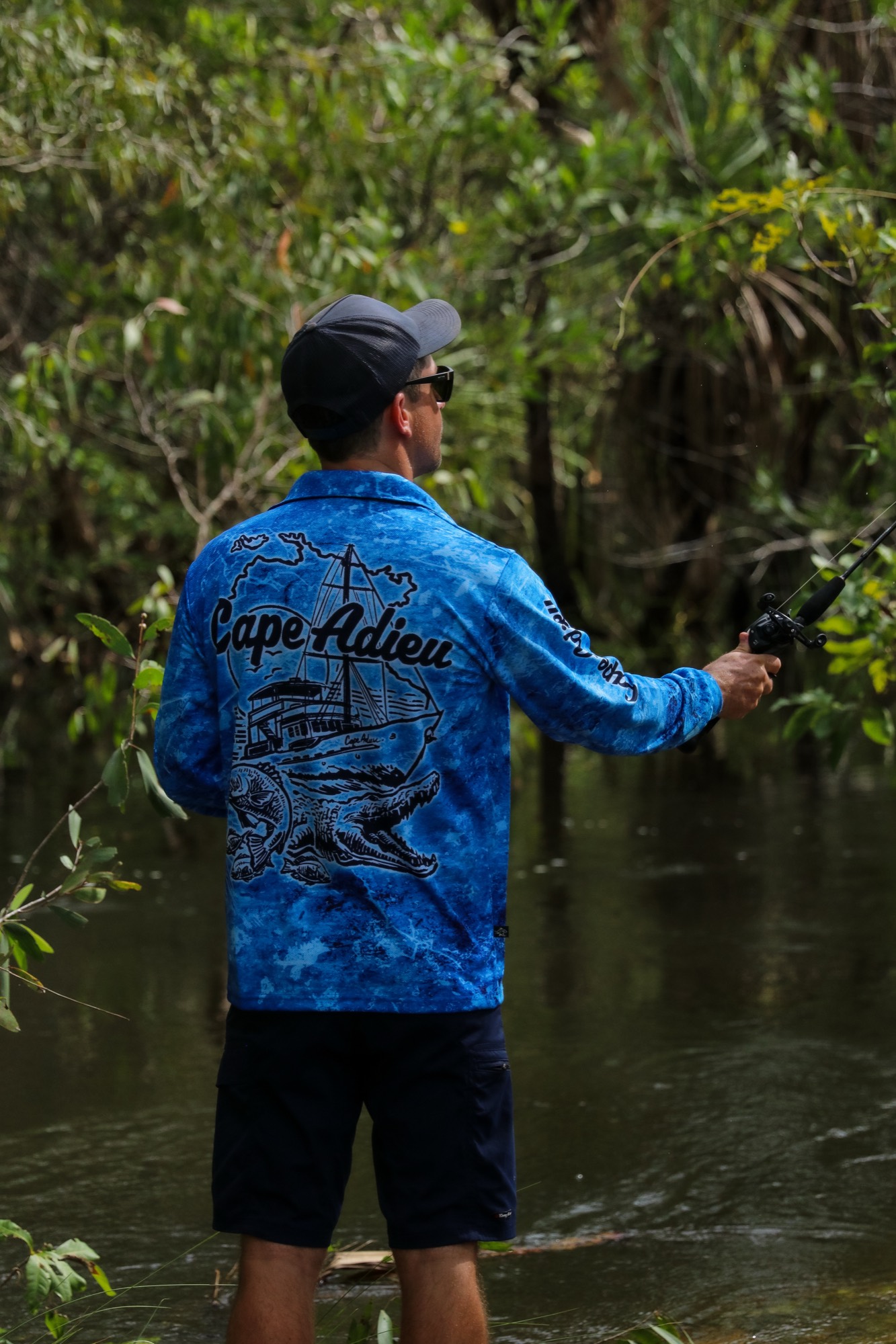 Casting for barramundi in a Top End creek during Million Dollar Barra season